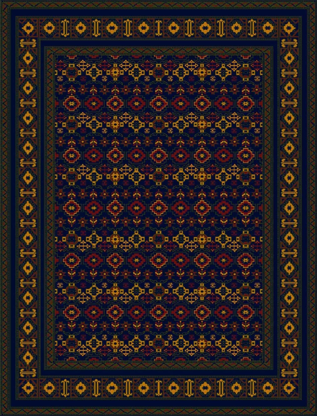 فرش لاکی فانتزی کلکسیون CHERRY کد 504S