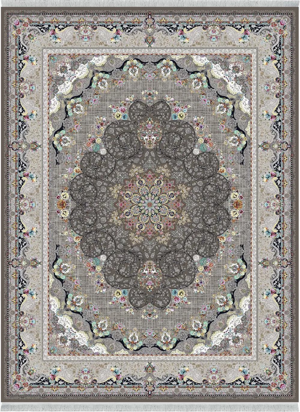 فرش 1200 شانه کلکسیون VELORA RANGI کد RANGI-GOLESTAN-DVDY